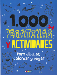 1.000 pegatinas y actividades para dibujar, colorear y pegar