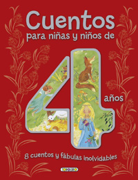 Cuentos para niñas y niños de 4 años, 8 cuentos y