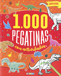 Dinosaurios 1.000 pegatinas con actividades