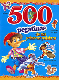 500 Pegatinas de mis primeras palabras