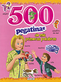 500 Pegatinas de mis primeras palabras