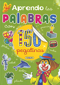 Aprendo las palabas con 150 pegatinas