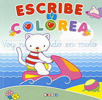 Escribe y colorea