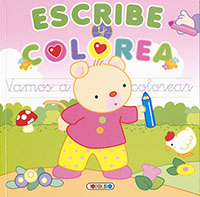 Escribe y colorea