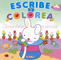 Escribe y colorea