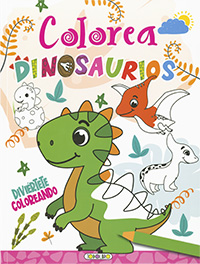 Colorea dinosaurios