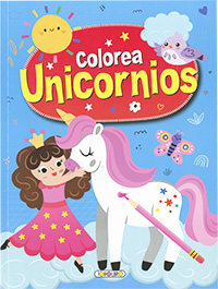 Colorea unicornios