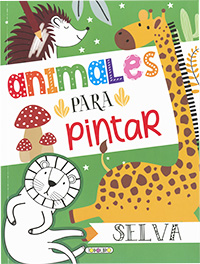 Animales de la selva para pintar