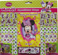 Set 500 pegatinas. Minnie
